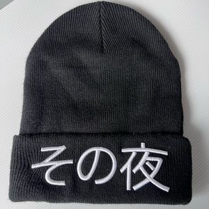 Aritizia Beanie (Japanese words)